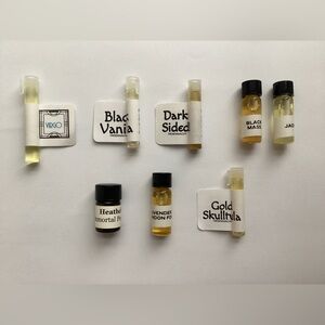 Indie perfume samples - Hexenacht, Immortal, and Nui Cobalt